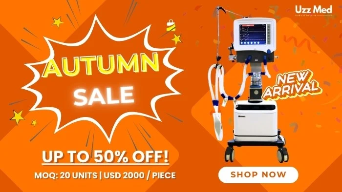 🍁Autumn Sale – ICU Ventilator at 50% Off!🍁
